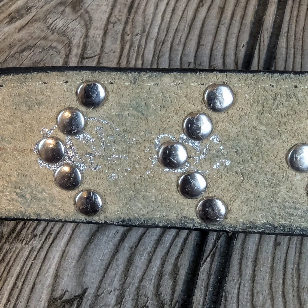 Nocona Bling Chevron Belt (Brand Is A Guess) - Picture 8 of 9